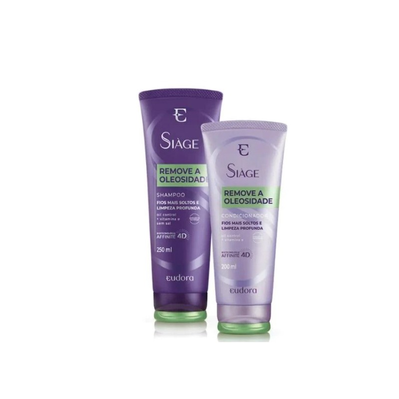 Siàge Remove a Oleisidade Kit 2 Itens - Eudora Beautecombeleza.com Siàge Remove a Oleisidade Kit 2 Itens - Eudora Beautecombeleza.com