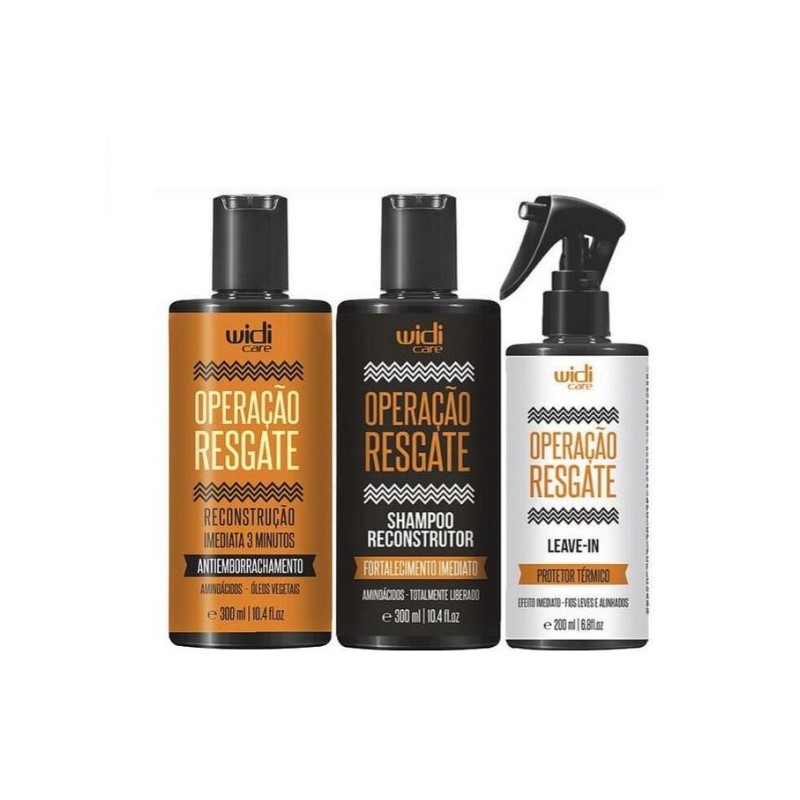 Operação Resgate Reconstructeur Kit 3 Itens - Widi Care Beautecombeleza.com Operação Resgate Reconstructeur Kit 3 Itens - Widi Care Beautecombeleza.com