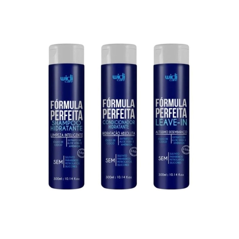 Fórmula Perfeita Hidratante Kit 3x300 - Widi Care Beautecombeleza.com