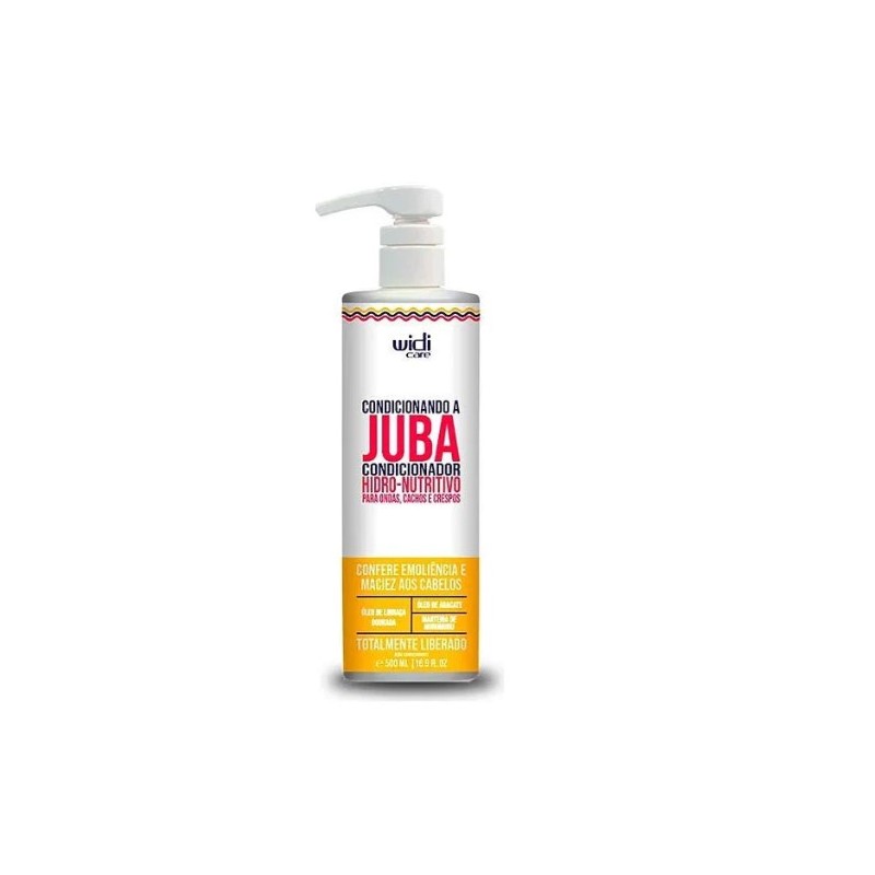 Condicionando a Juba Condicionador Hidro-Nutritivo 500ml - Widi Care Beautecombeleza.com