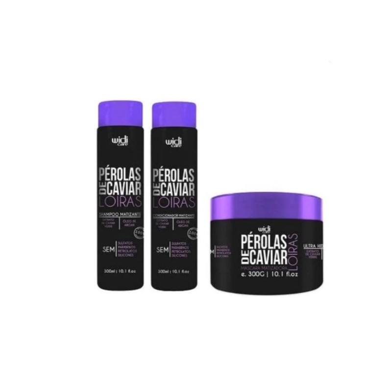 Pérolas de Caviar Pearls Extract Home Care Maintenance Kit 3x300 - Widi Care Beautecombeleza.com Pérolas de Caviar Pearls Extract Home Care Maintenance Kit 3x300 - Widi Care Beautecombeleza.com