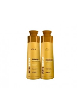 Shampoing Détox et Lissage Phyto Complex Kit 2x1L - Prosalon Beautecombeleza.com