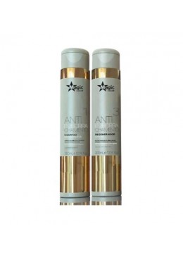 Anti Rubber Shampoo Capillary Regenerator Reconstruction 2x300ml - Magic Color Beautecombeleza.com