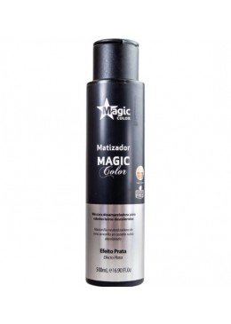 Matizador Efeito Prata 3D Máscara Desamareladora 500ml - Magic Color Beautecombeleza.com