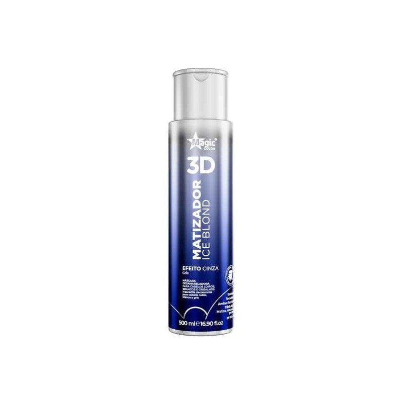 Teinte 3D Ice Blond - Effet Gris 500ml - Magic Color Beautecombeleza.com Teinte 3D Ice Blond - Effet Gris 500ml - Magic Color Beautecombeleza.com