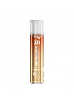 Matizador 3D Morena Iluminada Amêndoa Efeito Marrom Dourado 300ml - Magic Color Beautecombeleza.com