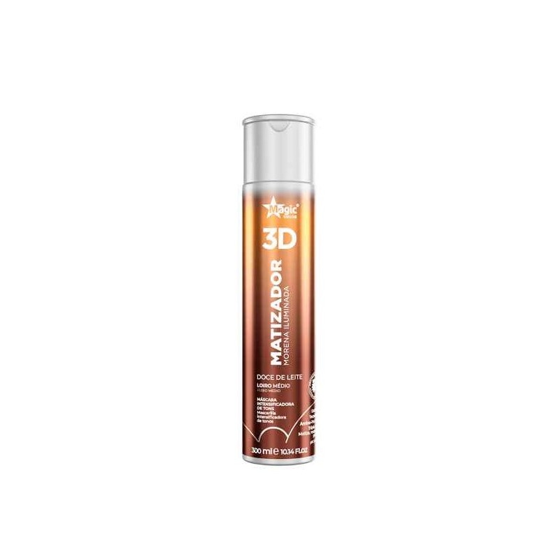 Teinte 3D Brunette Méchée Dulce de Leche Effet Blond Moyen 300ml - Magic Color Beautecombeleza.com Teinte 3D Brunette Méchée Dulce de Leche Effet Blond Moyen 300ml - Magic Color Beautecombeleza.com