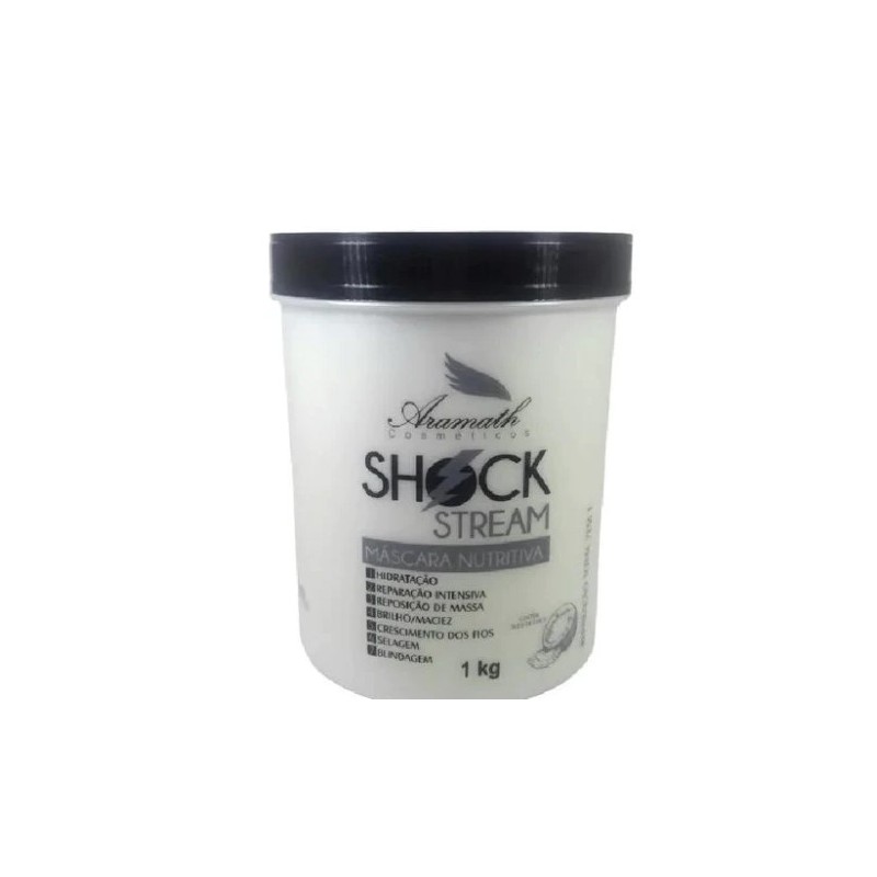Shock Stream 7 en 1 Masque 1Kg - Aramath Beautecombeleza.com Shock Stream 7 en 1 Masque 1Kg - Aramath Beautecombeleza.com