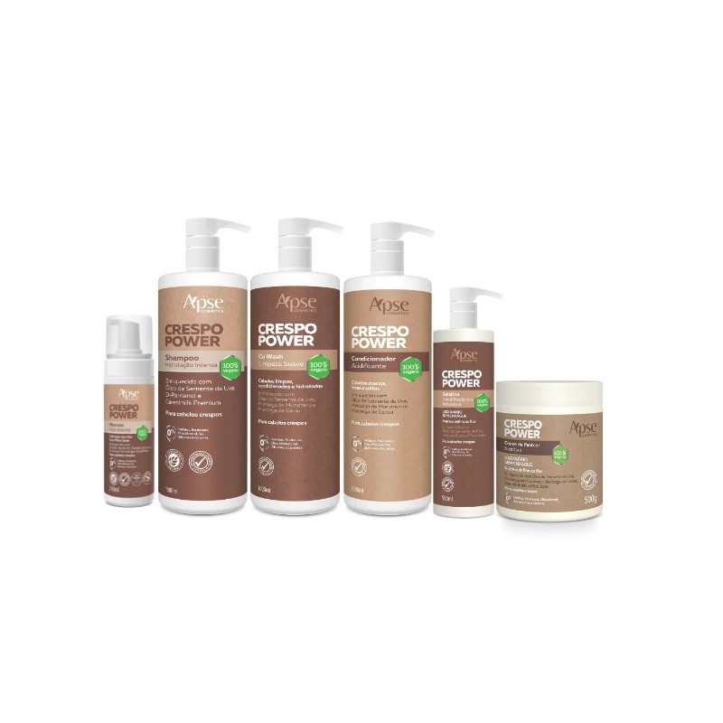 Crespos Power Higienização + Finalização Kit 6 itens - Apse Cosmetics
Beautecombeleza.com Crespos Power Higienização + Finalização Kit 6 itens - Apse Cosmetics
Beautecombeleza.com