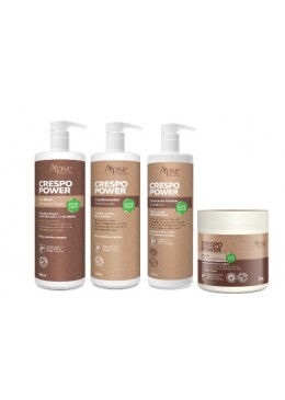 Apse Cosmetics - Kitão Curly Power - Co Wash, Conditioner, Mask, and Styling Cream (4 ITEMS) Beautecombeleza.com;