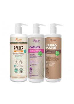 Apse Cosmetics - Activator and Cream Kit 33.8 fl oz (3 items) Beautecombeleza.com