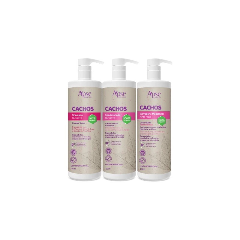 Boucles - Shampoo, Conditioner et Activator Kit 3 - Apse Cosmetics Beautecombeleza.com Boucles - Shampoo, Conditioner et Activator Kit 3 - Apse Cosmetics Beautecombeleza.com
