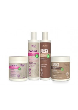 Apse Cosmetics - Curls and Kinky Hair Power Finishing Kit (4 ITEMS) Beautecombeleza.com
