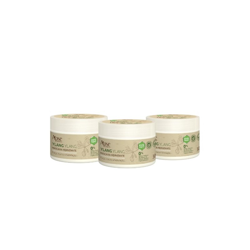 Máscaras Ylang Ylang Kit 3x300g - Apse Cosmetics Beautecombeleza.com Máscaras Ylang Ylang Kit 3x300g - Apse Cosmetics Beautecombeleza.com