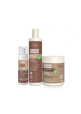 Crespo Power Finalizadores Kit 3 Itens - Apse Cosmetics Beautecombeleza.com