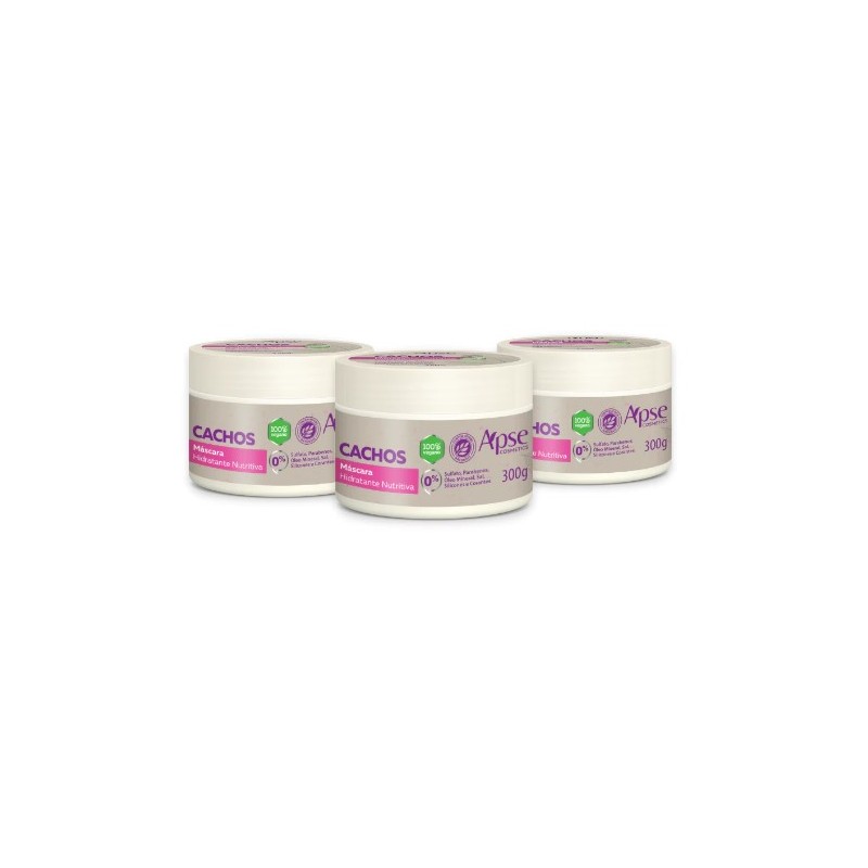 Masques Boucles Kit 3x300g - Apse Cosmetics 
 Beautecombeleza.com