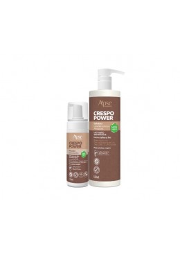 Apse Cosmetics - Curly Power Finishing Kit - Mousse and Gelatin (2 items) Beautecombeleza.com