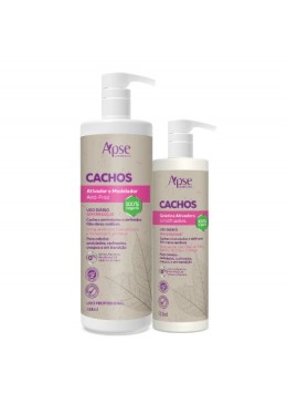 Kitão Cachos Finalizadores - Ativador e Gelatina Kit 2 - Apse Cosmetics  Beautecombeleza.com