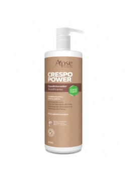 Crespo Power Condicionador Acidificante 1000ml - Apse Cosmetics Beautecombeleza.com