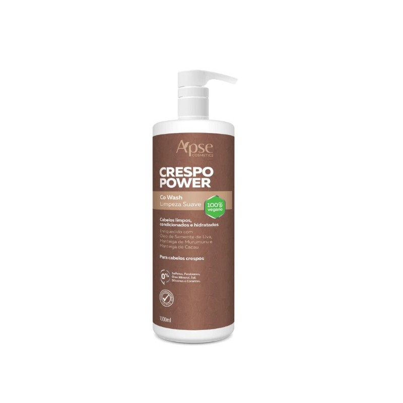 Apse Cosmetics - Co Wash Gentle Cleansing Curly Power 33.8 fl oz Beautecombeleza.com