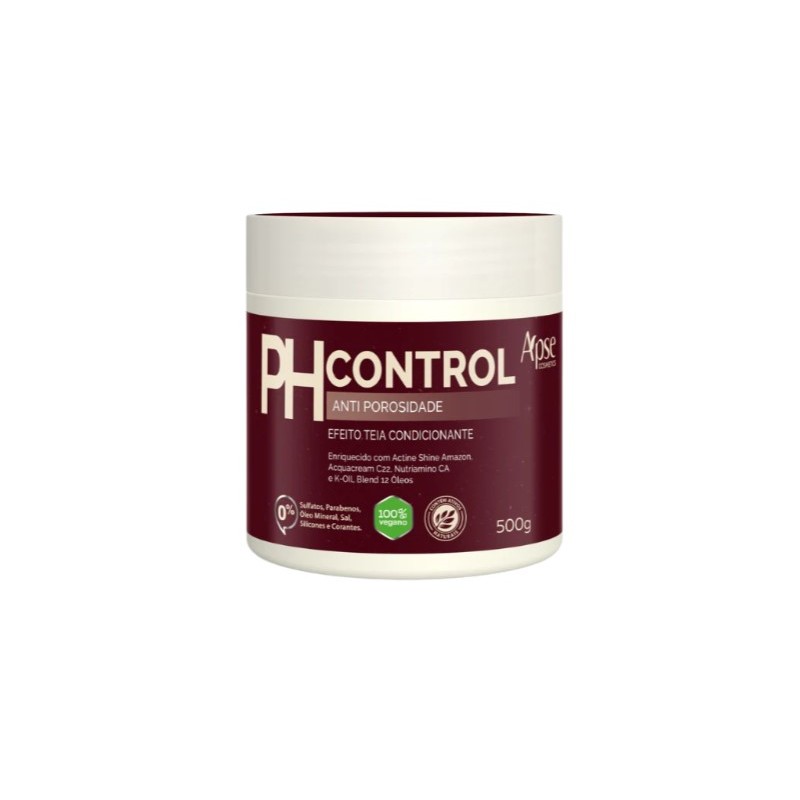 Anti Porosidade PH CONTROL Máscara Acidificante  500g -  Apse Cosmetics 
 Beautecombeleza.com