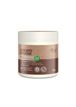 Máscara Crespo Power Umectante Nutritiva 500g - Apse Cosmetics  Beautecombeleza.com