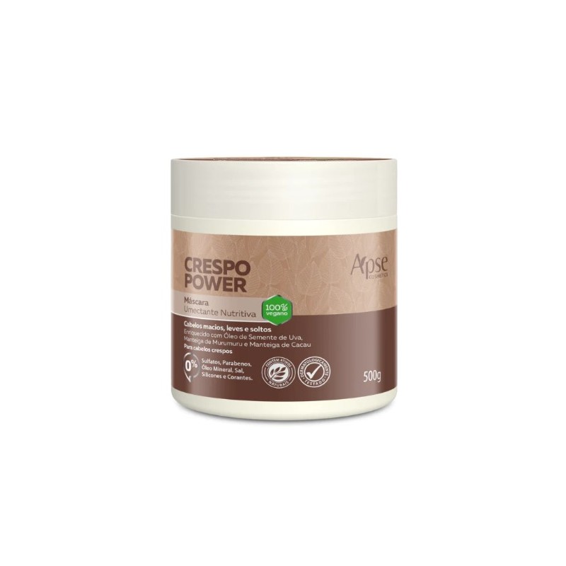 Apse Cosmetics - Curly Power Moisturizing Nutritive Mask 17.6 oz Beautecombeleza.com