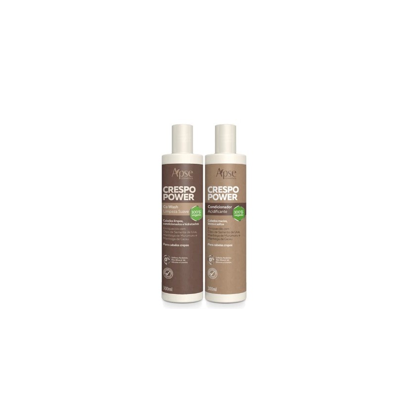 Crespo Power CoWash et Conditionneur Kit 2 - Apse Cosmetics Beautecombeleza.com