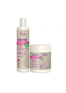 Cachos Finalizadores Gelatina e Ativado Kit 2 itens - Apse Cosmetics Beautecombeleza.com