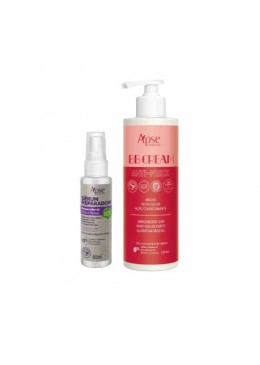 BB Cream and Repair Serum for All Hair Types Kit 2 - Apse Cosmetics Beautecombeleza.com