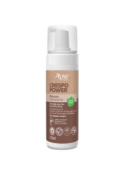 Apse Cosmetics - Curly Power Hydrating Mousse 7.1 fl oz - Conditioning Action Beautecombeleza.com