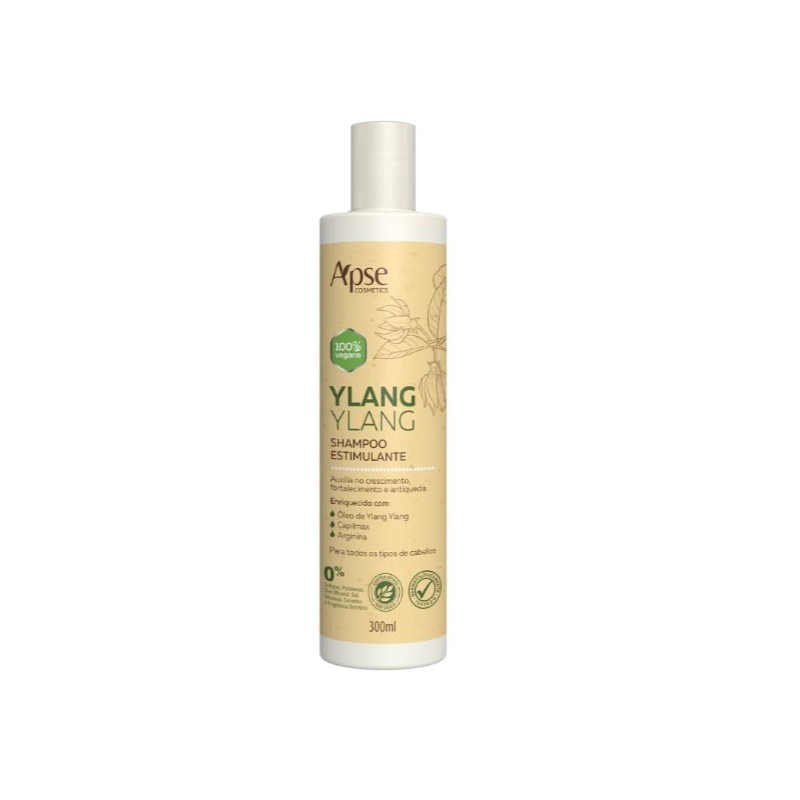 Apse Cosmetics - Stimulating Ylang Ylang Shampoo 10.14 fl oz Beautecombeleza.com Apse Cosmetics - Stimulating Ylang Ylang Shampoo 10.14 fl oz Beautecombeleza.com