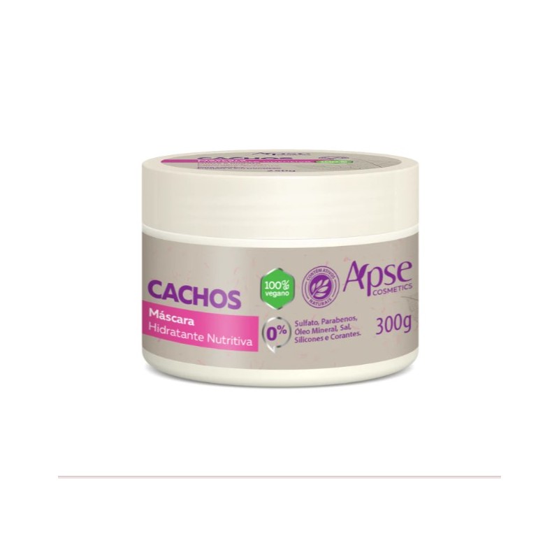 Cachos Masque Boucles Nourrissant Hydratant 300g -Apse Cosmetics Beautecombeleza.com Cachos Masque Boucles Nourrissant Hydratant 300g -Apse Cosmetics Beautecombeleza.com
