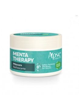 Máscara Menta Therapy Refrescante 250g - Tratamento Condicionante - Apse Cosmetics