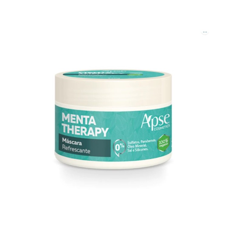 Apse Cosmetics - Mint Therapy Refreshing Mask 8.8 oz - Conditioning Treatment Beautecombeleza.com