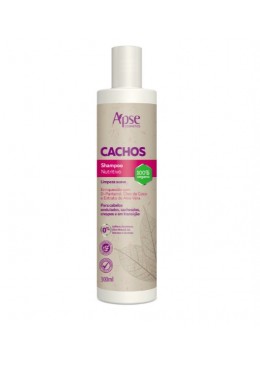 Shampoo Cachos Nutritivo 300ml - Apse Cosmetics Beautecombeleza.com