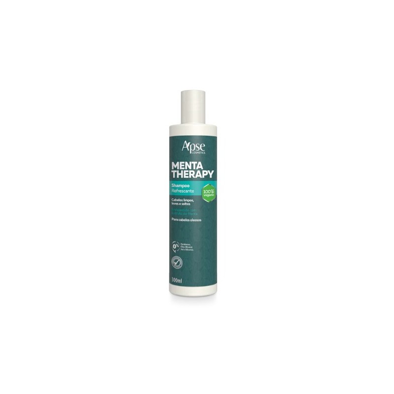 Shampoo Menta Therapy 300ml- Apse Cosmetics 
 Beautecombeleza.com