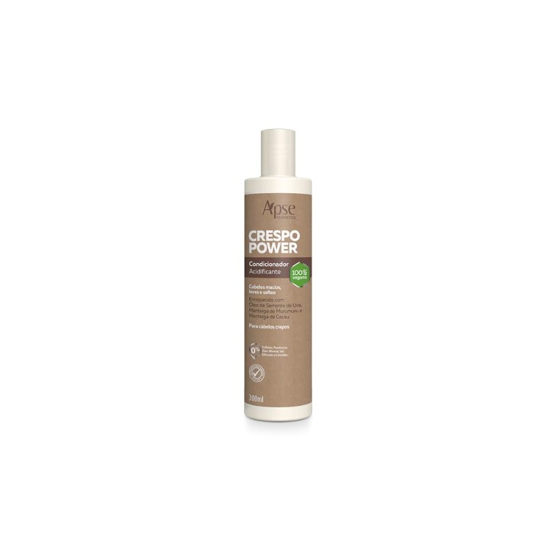 Apse Cosmetics - Curly Power Acidifying Conditioner 10 fl oz Beautecombeleza.com