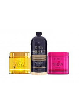 Lissage Oxireduct  Masque Régénérant Collagène et Miel Capillaire Kit 3 -Tyrrel Professional Beautecombeleza.com