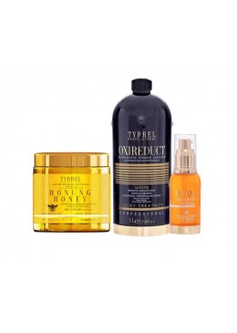 Progressiva Oxireduct + Máscara Honey + Óleo de Figo de India Kit 3 - Tyrrel 
 Beautecombeleza.com