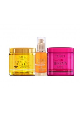 Masque Honung Honey + Thérapeutique Maxx + Huile de Figue Indienne Kit 3 - Tyrrel Professional Beautecombeleza.com