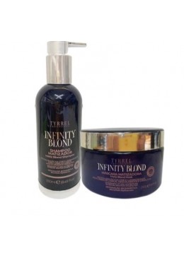 Infinity Blond Shampoo e Máscara Tonificante Kit 2x 250 - Tyrrel Professional Beautecombeleza.com