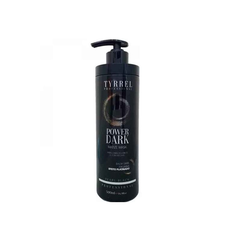 Platinum Effect Tinting Matize Mask Pearl Black Balm Power 500ml - Dark Tyrrel Beautecombeleza.com