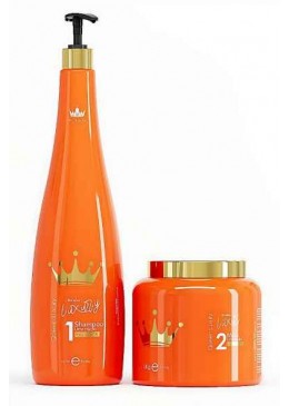 Rainha Luxury Nourishing Revitalizing Hair Treatment Kit 2x1 by Ana Paula Carvalho Beautecombeleza.com