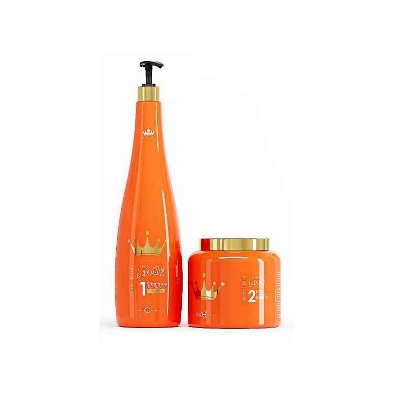 Rainha Luxury Nourishing Revitalizing Hair Treatment Kit 2x1 by Ana Paula Carvalho Beautecombeleza.com