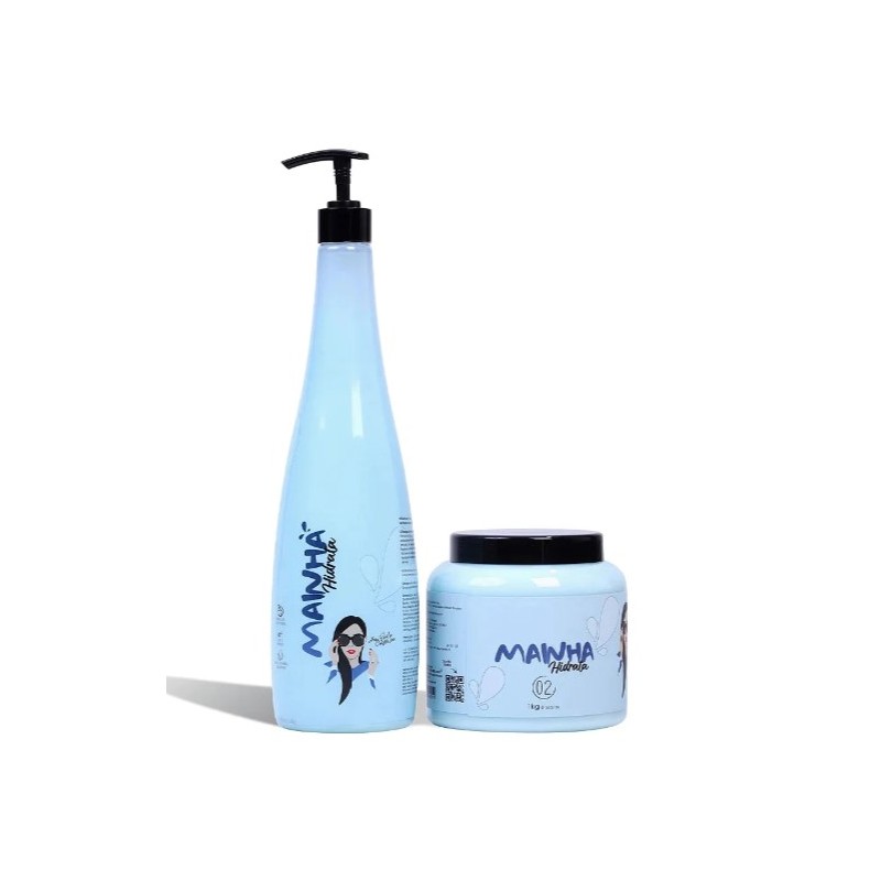 Ana Paula Carvalho Mainha Moisturizing Home Care Kit 2x 1 / 2x 33.8 fl oz Beautecombeleza.com