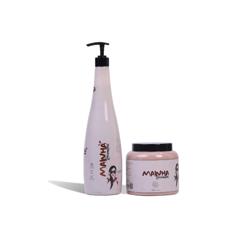 Ana Paula Carvalho Mainha Reconstruction Home Care Kit 2x 1 / 2x 33.8 fl oz Beautecombeleza.com