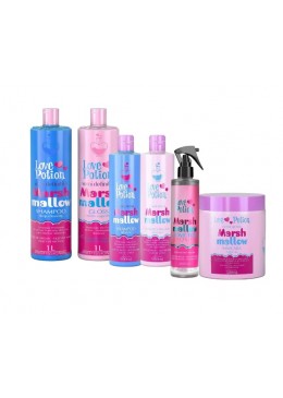 Marshmallow Progressive Brush with Deep Hair Mask and Home Care Kit Love Potion - Includes Brand. Beautecombeleza.com