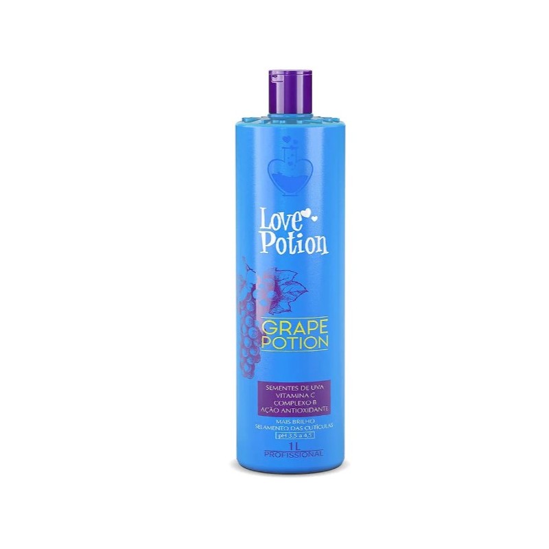 Brazilian Grape Potion Cuticle Sealing Progressive Treatment 1L - Love Potion Beautecombeleza.com Brazilian Grape Potion Cuticle Sealing Progressive Treatment 1L - Love Potion Beautecombeleza.com