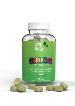 Green Apple Love Potion Gummies Hair Nails Skin Food Supplement Vitamins - (Imperial Measure Available) Beautecombeleza.com